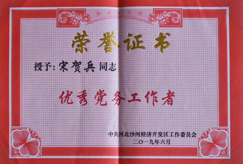 优秀党务工作者